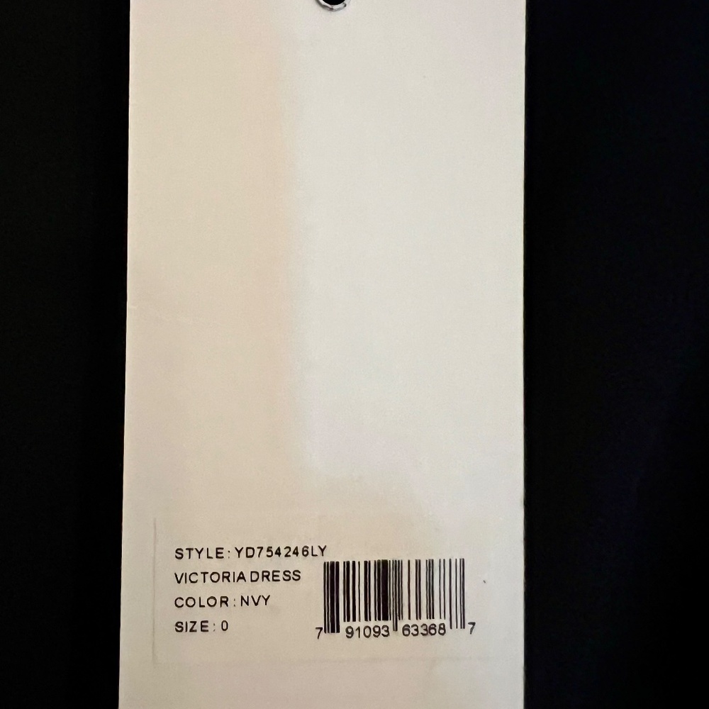 NWT Likely Victoria Smocked Bell Sleeve Mini Dress - Navy Size 0 - Picture 6 of 7